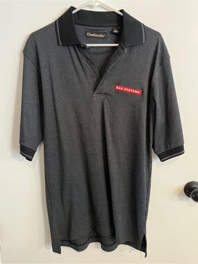 Men’s Size Med BAE SYSTEMS Dunbrooke Polo Shirt